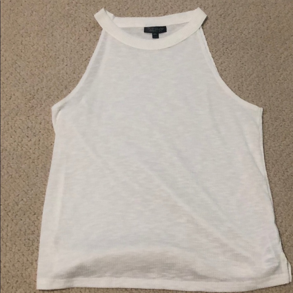 TopShop Knitted High Neck TankTop *Never been worn